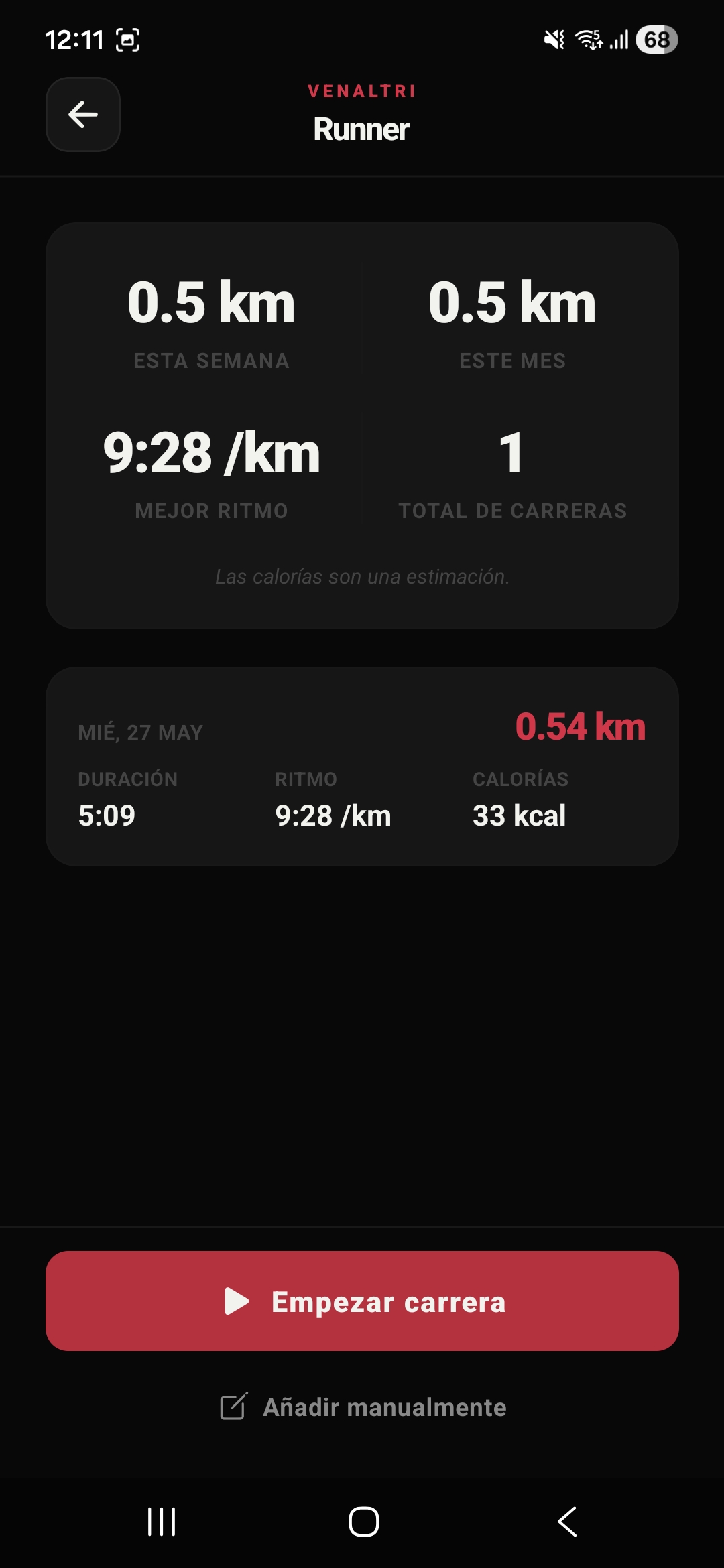 Runner GPS de Venaltri
